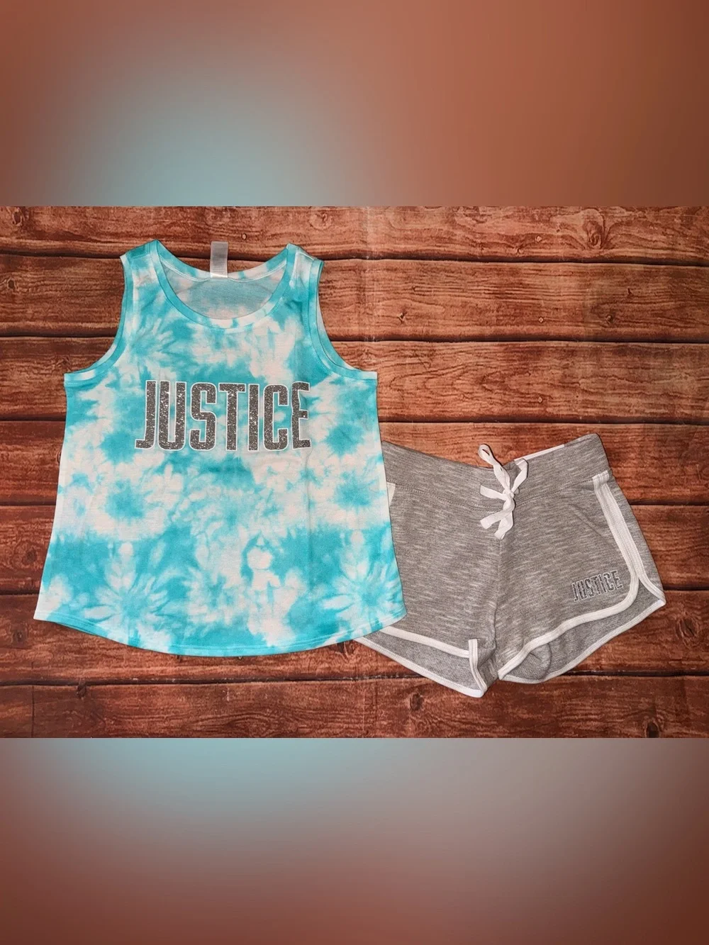 Justice Girls Spring Summer Clothes/Outfits/Sets Lot Size 8